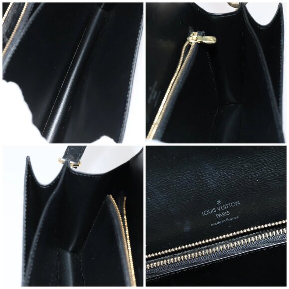 LOUIS VUITTON Epi Free Run Shoulder Bag Black - Picture 15 of 15